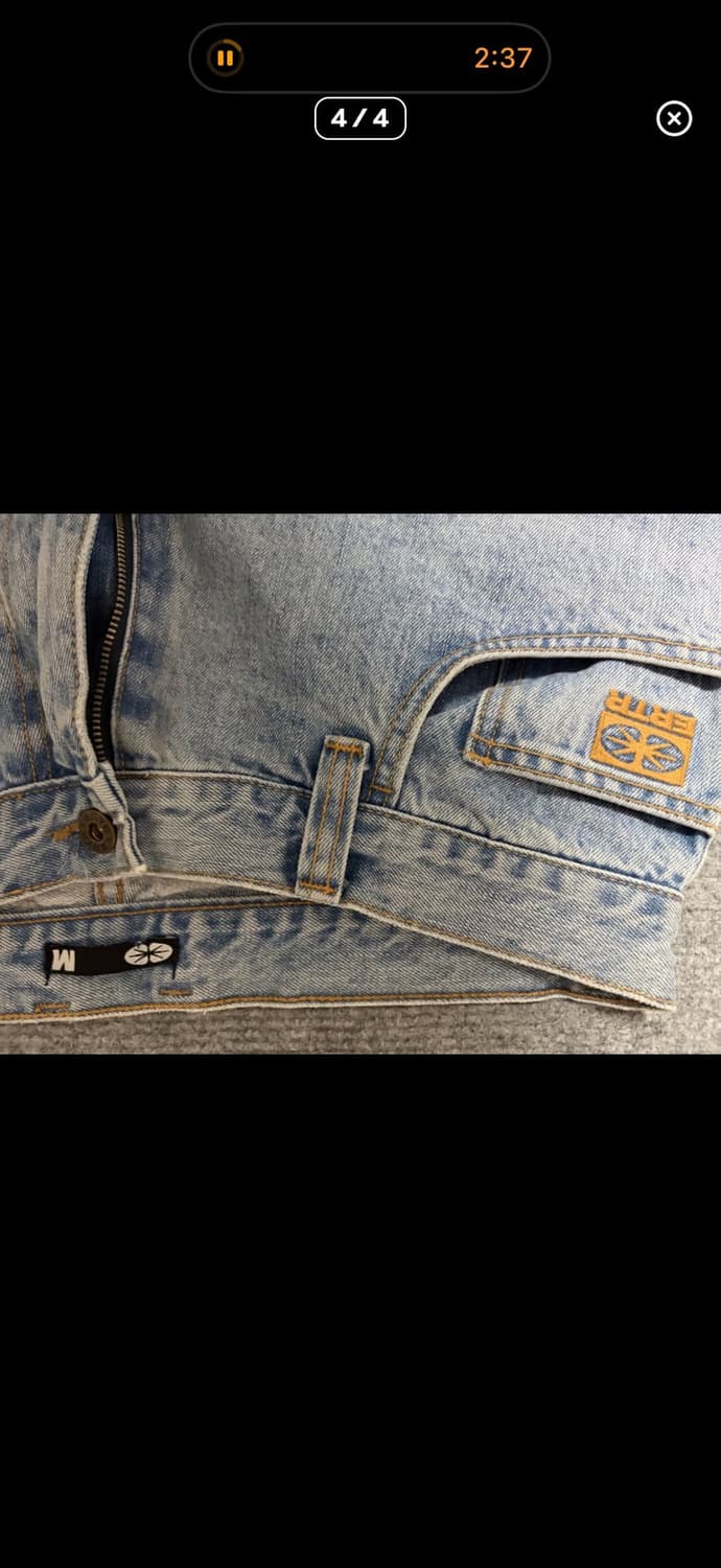 Ertr letter denim 상품이미지5