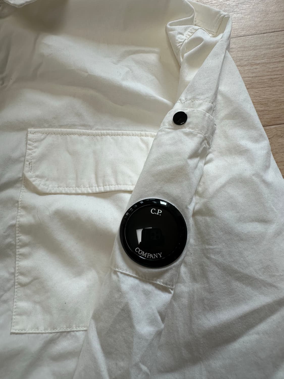 Cp컴퍼니 셔츠자켓 화이트 상품이미지3