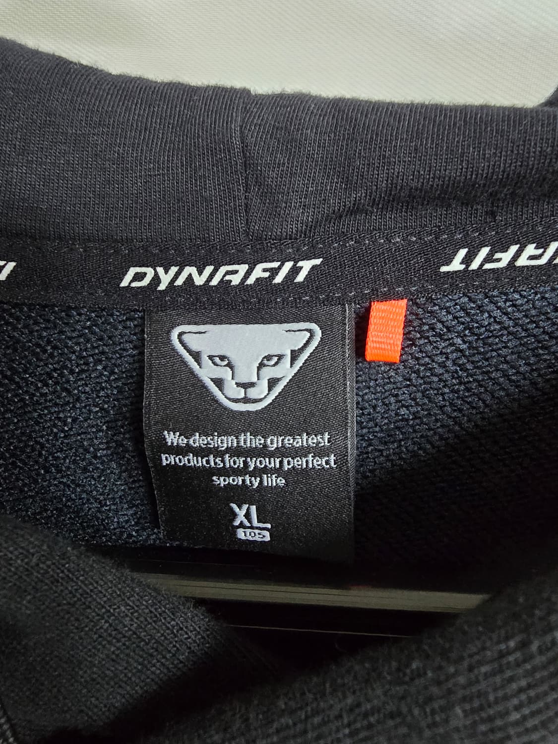 다이나핏 블랙 후드티 (1831) 상품이미지3