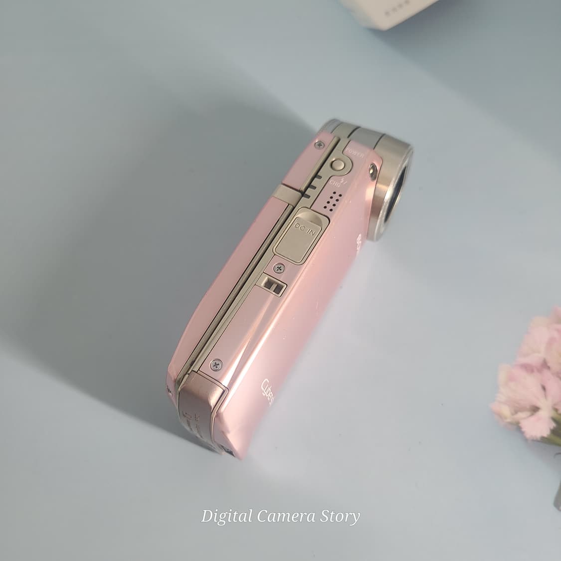 소니 사이버샷 dsc m2 캠코더 디카 빈티지 카메라 {연핑크} 상품이미지3