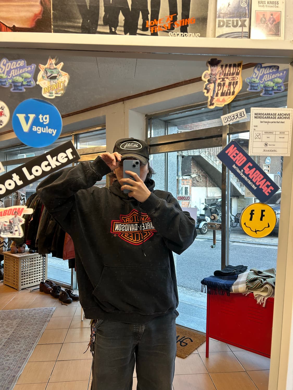 90‘s Harley-Davidson Bar&shield Hoodie 상품이미지9