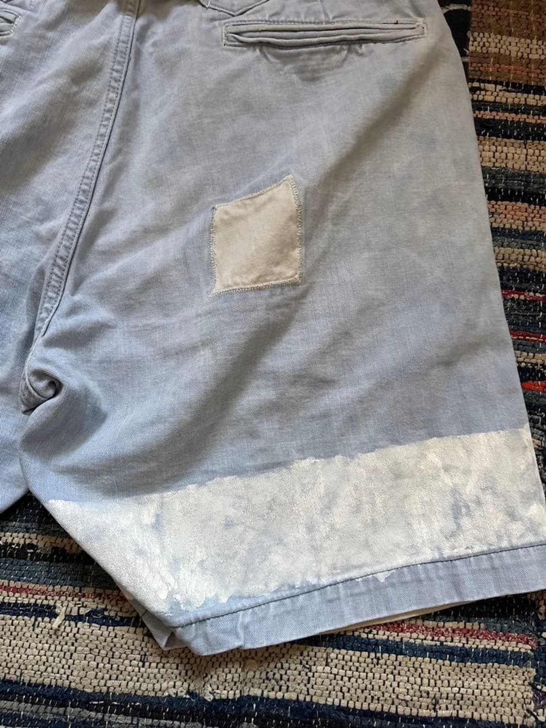 캐피탈 컨트리 패치워크 데님 쇼츠 상품이미지7