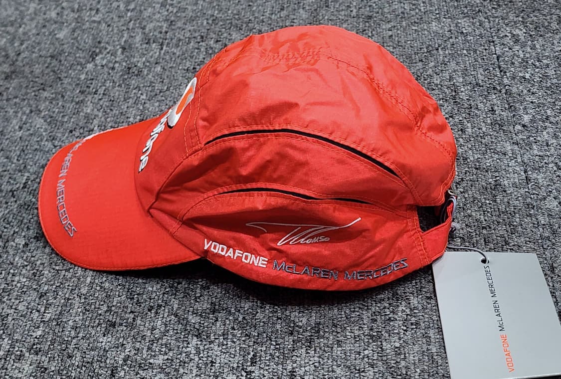 맥라렌 메르세데스 보다폰 F1 레이싱 팀 볼캡 모자 상품이미지4