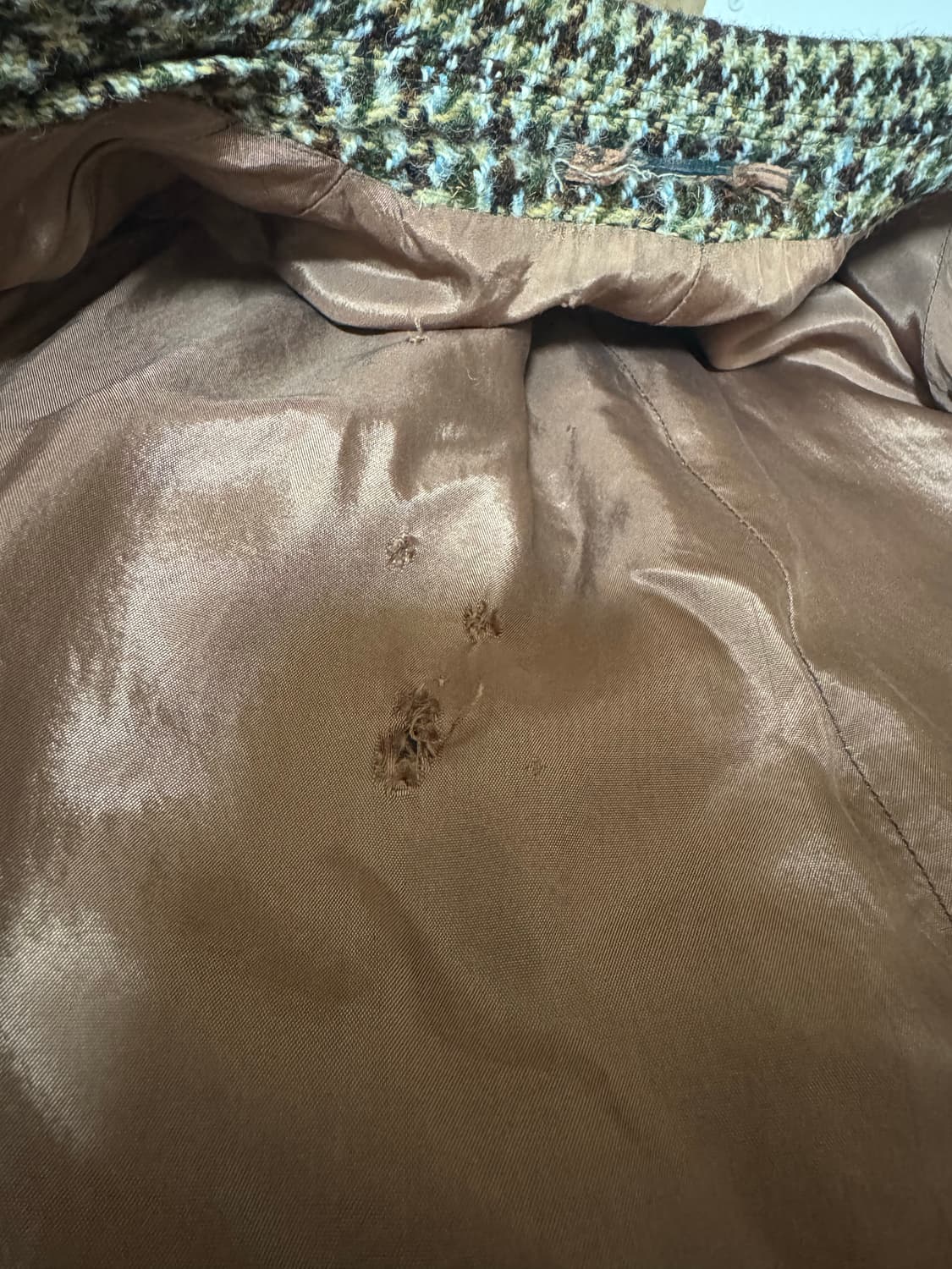 던앤코(dunn&co) 해리스트위드 빈티지 발마칸 코트 상품이미지7