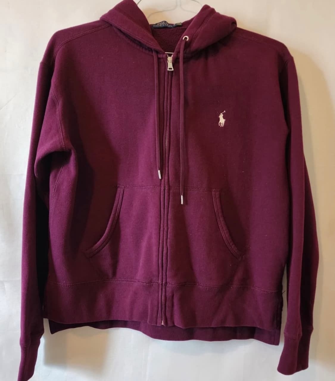 폴로랄프로렌 버건디 후드집업  M 상품이미지1