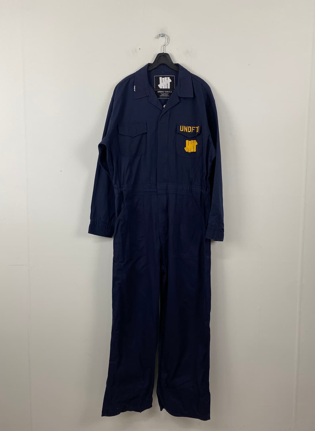 언디핏 네이비 오버롤 점프수트 L 상품이미지1