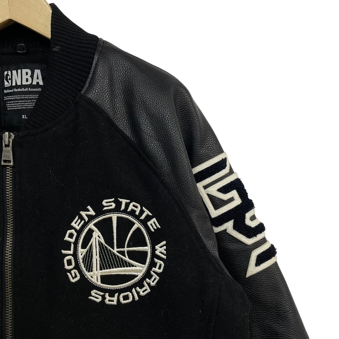NBA goldenstate varsity jacket 상품이미지3