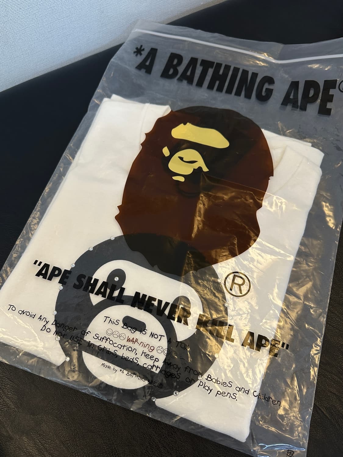 (w) bape 베이프 크리스탈 스톤 마일로 티셔츠 상품이미지2