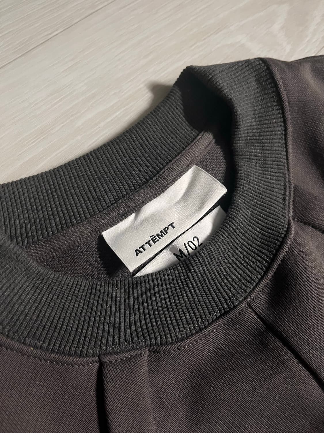 (할인)어템트 맨투맨 M새상품 상품이미지3