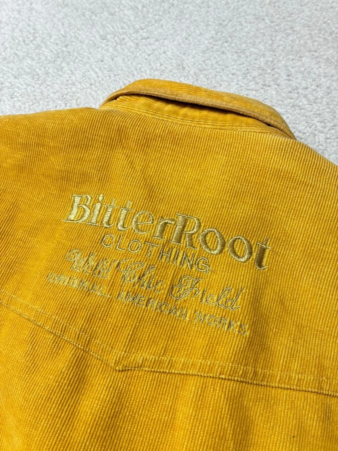 BitterRoot Clothing 코듀로이 웨스턴 셔츠 PN8011 상품이미지7