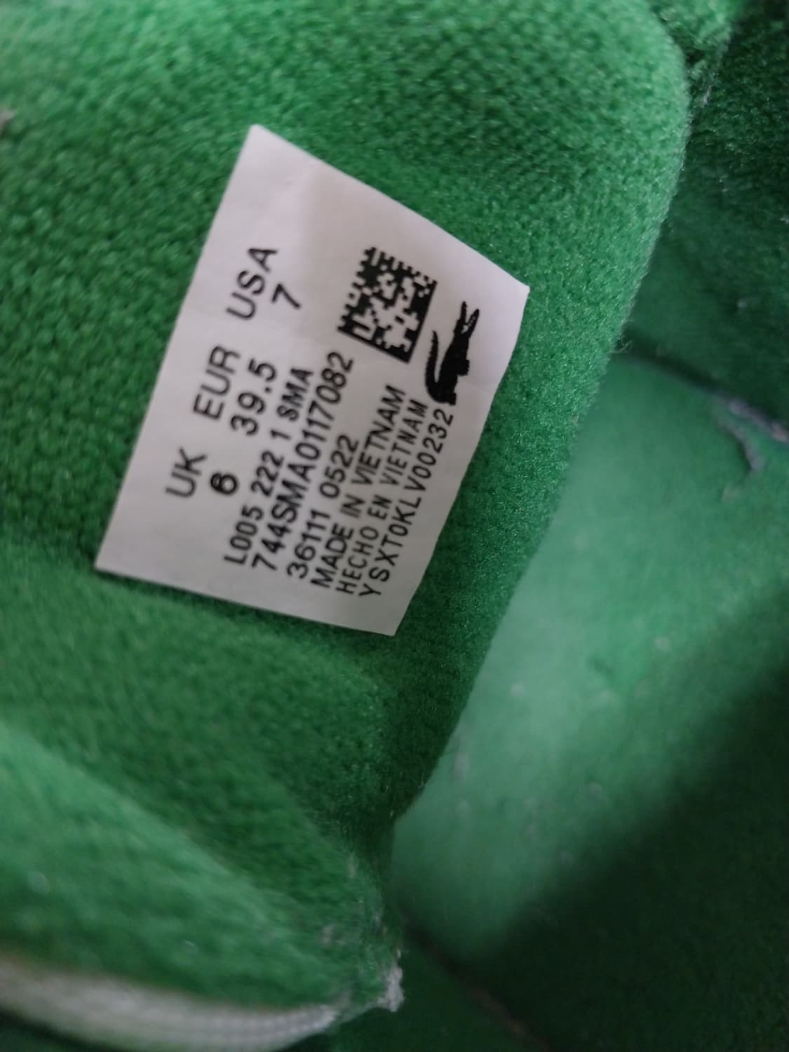 남성 라코스테 가죽 스니커즈, 운동화 (250) 상품이미지9