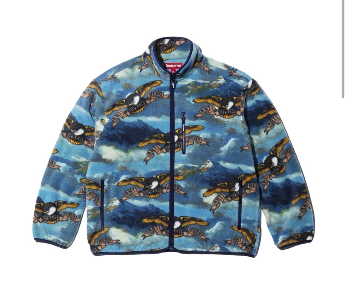 (XL) 슈프림 안티히어로 플리스 자켓 상품이미지1