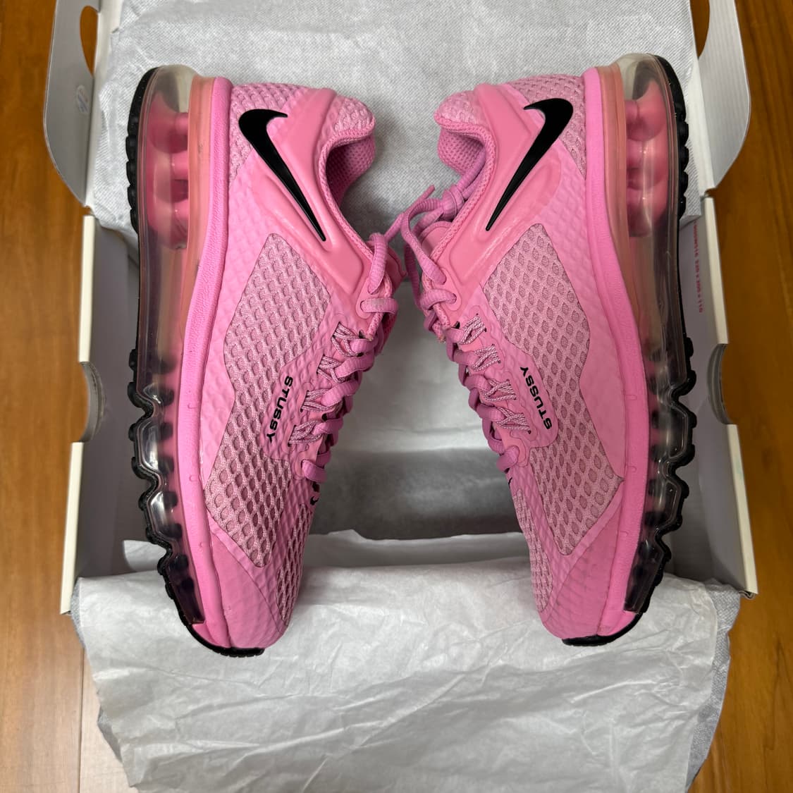 240 나이키 x 스투시 에어맥스 2013 싸이킥 핑크 상품이미지4