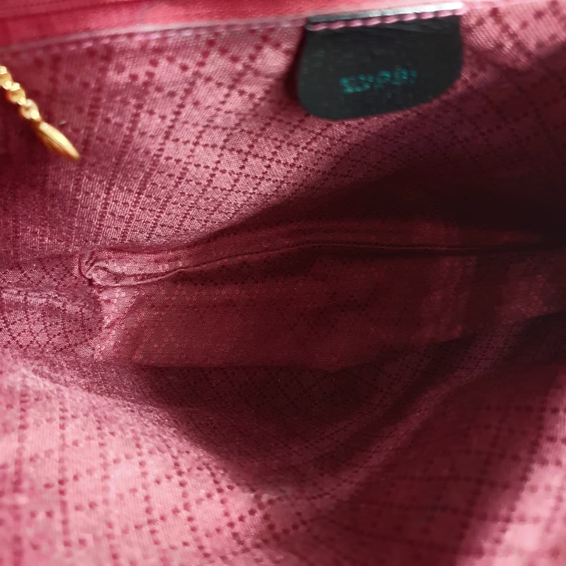 구찌 뱀부 블랙 레더 투포켓 백팩 상품이미지10