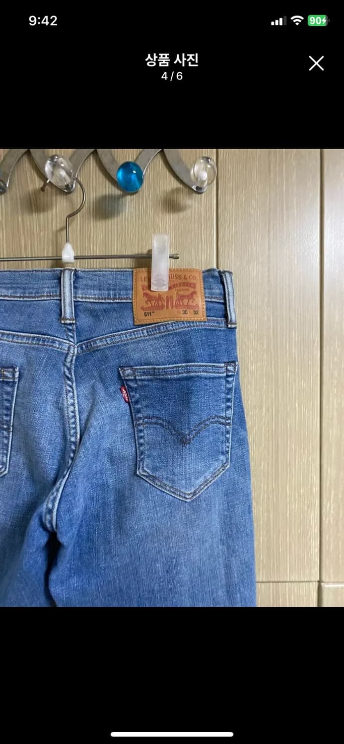 [LEVIS] 리바이스 511 데님팬츠 30사이즈 상품이미지4