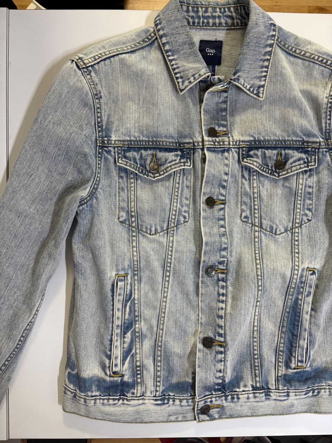 old GAP 빈티지 청자켓 상품이미지1