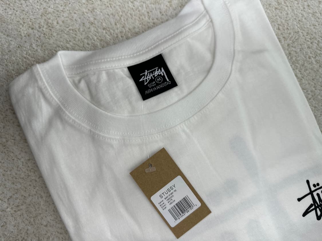 스투시 베이직 스투시 롱슬리브 티셔츠 M 상품이미지5