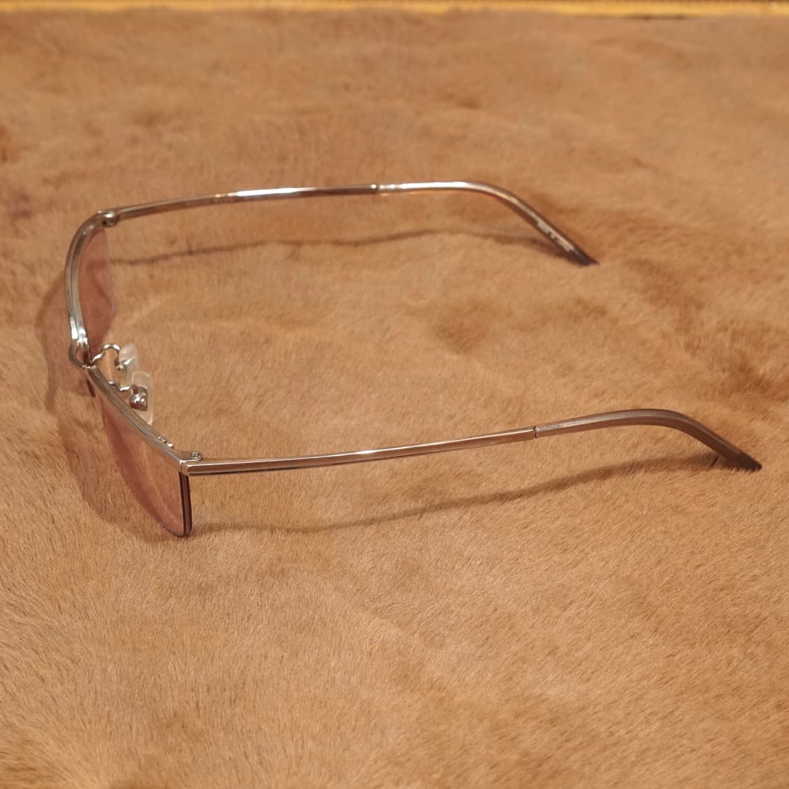 솔리드 블루 Japan 티타늄 안경 상품이미지7