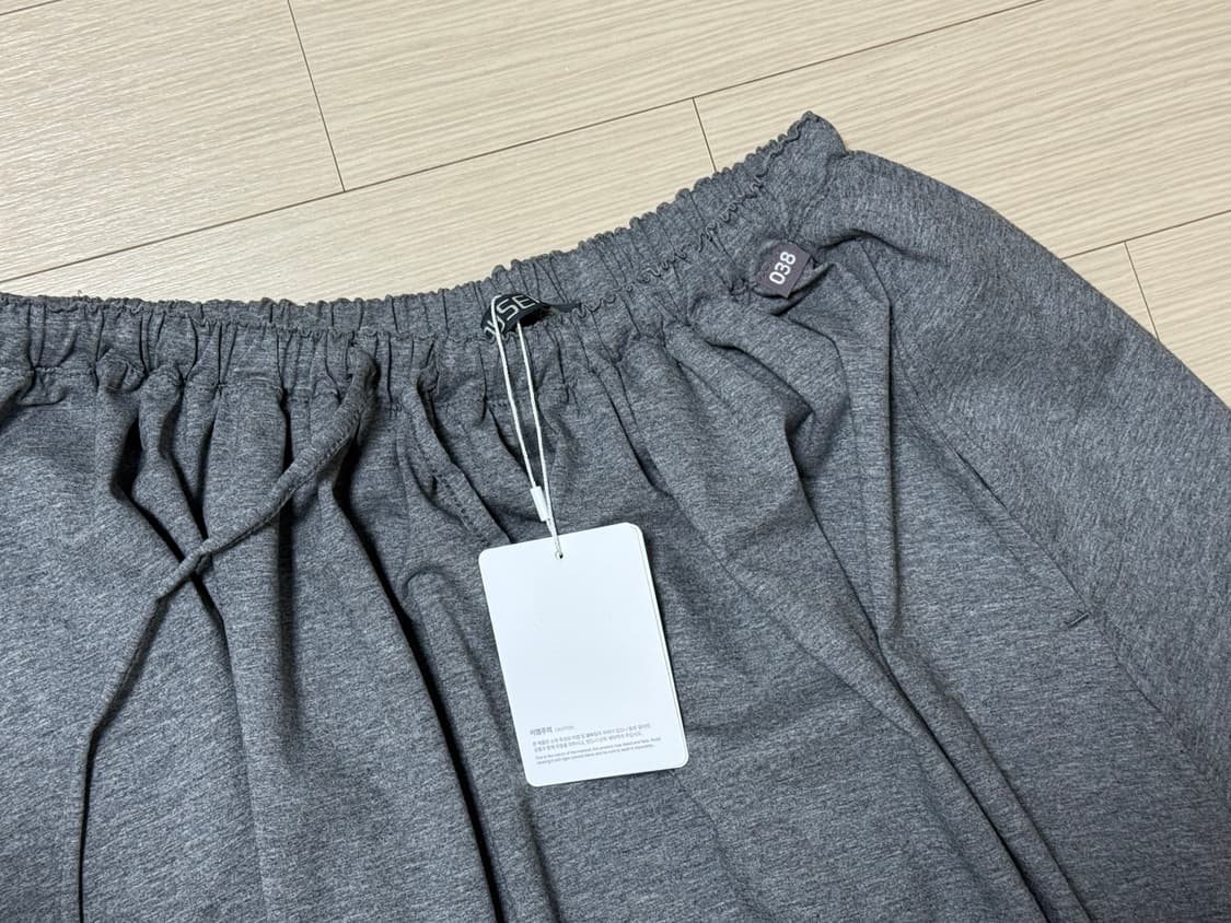 코이세이오 038 밴딩 롱스커트 차콜 상품이미지4