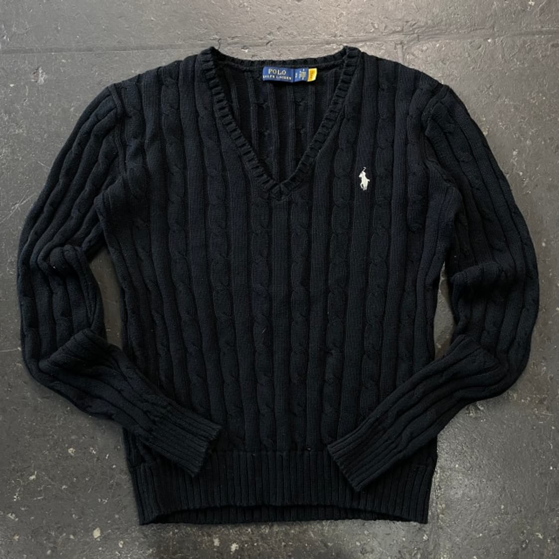 90 폴로 랄프로렌 신형 꽈배기 니트 상품이미지1