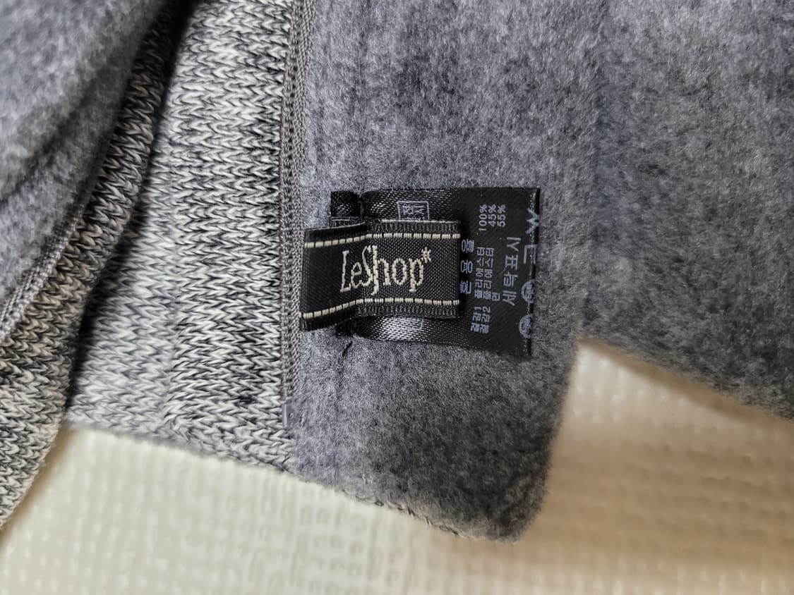 르샵 LeShop 양면 머플러&넥워머 그레이 상품이미지10