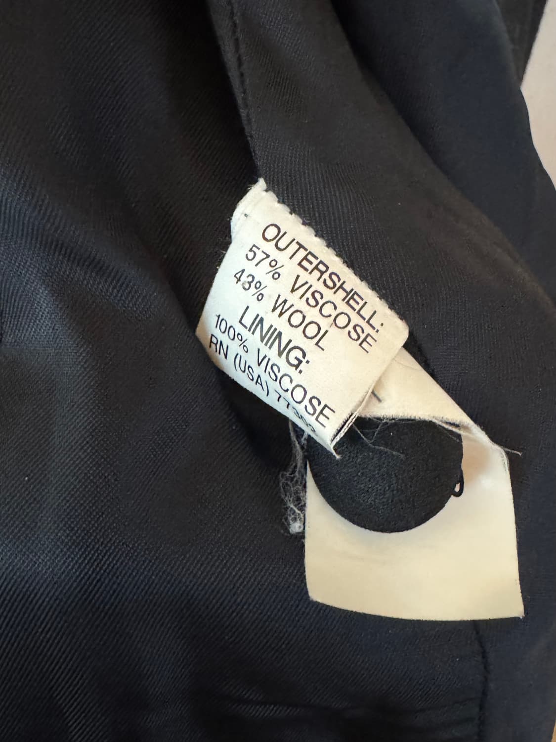 Zara woman 블랙 롱자켓(S) 상품이미지3