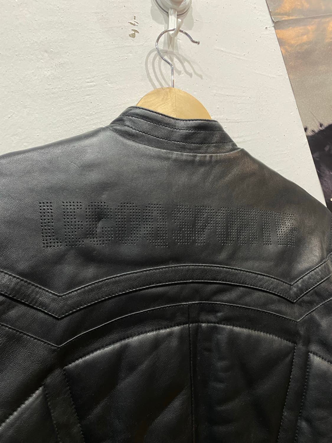 르꼬끄 푸조 양가죽 레이싱 라이더 자켓  상품이미지6