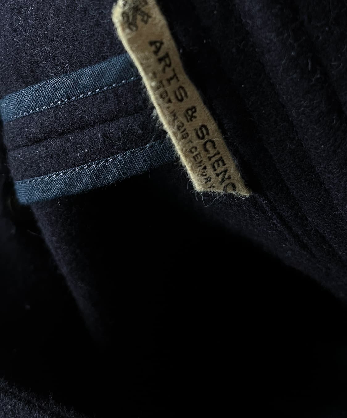 Arts&science 후드 울 코트 상품이미지2