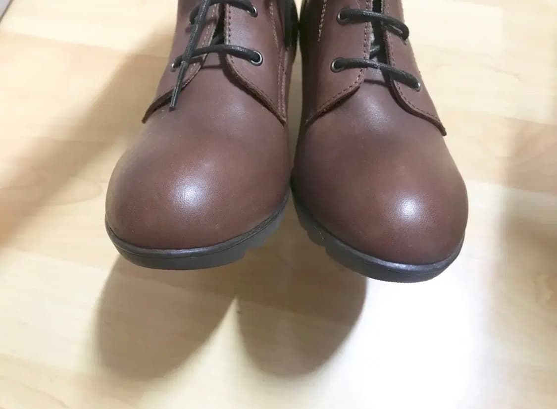 천연가죽 호피퍼장식 앵클부츠/ 워커힐/ 235/새거수준 상품이미지4