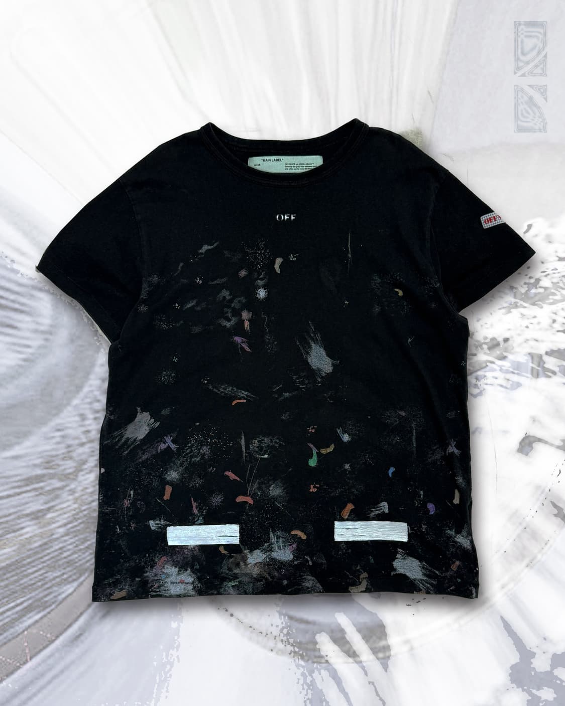 OFFWHITE 갤럭시 에로우 티셔츠 XS 상품이미지1