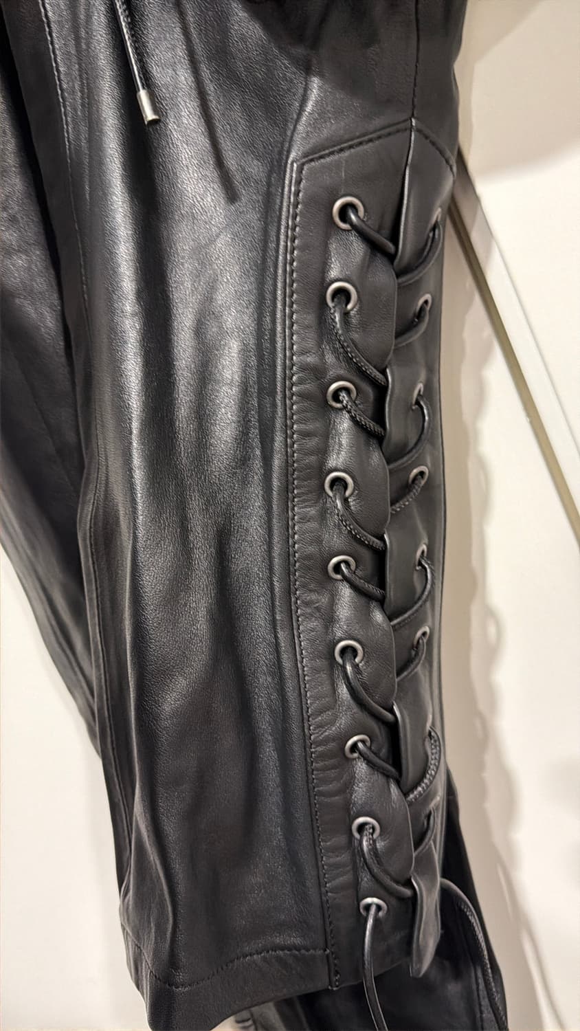 자라 스튜디오 양피 가죽 팬츠  상품이미지3