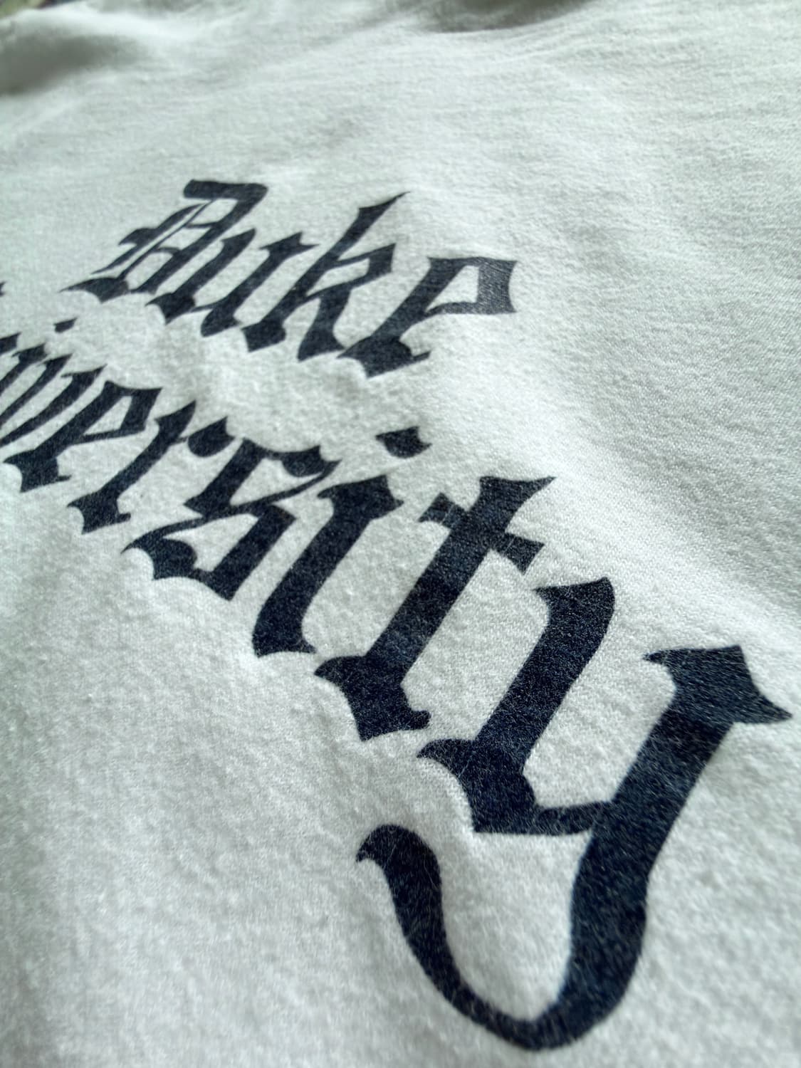90s USA Duke University Diploma Font 티셔츠 상품이미지5