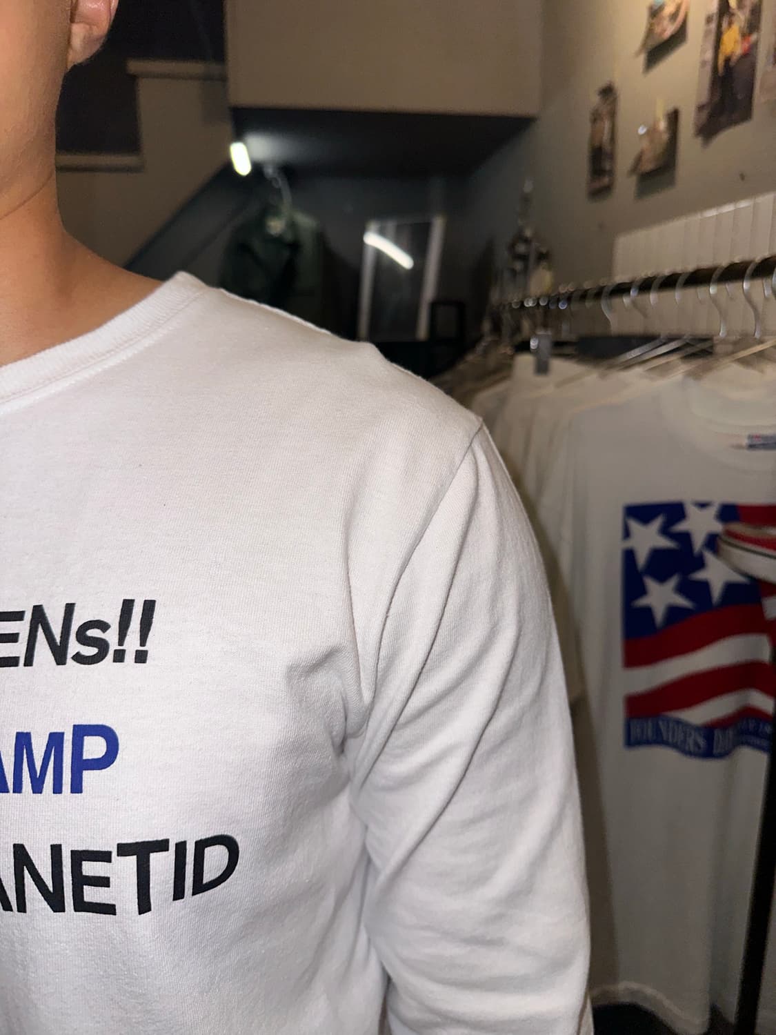 Trap/U Aliens letter detail sleeve 상품이미지5