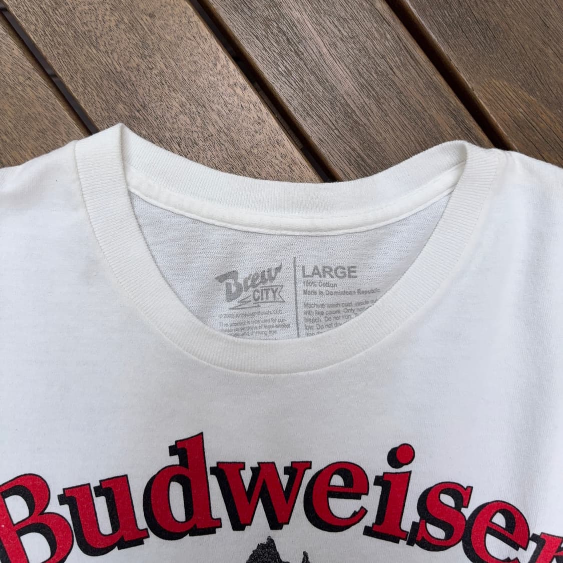 버드와이저 Budweiser 말 그래픽 티셔츠 상품이미지7