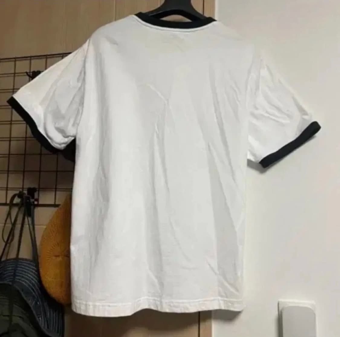 (M)랭글러 스탠다드 링거 피그먼트 반팔티셔츠 화이트 상품이미지3