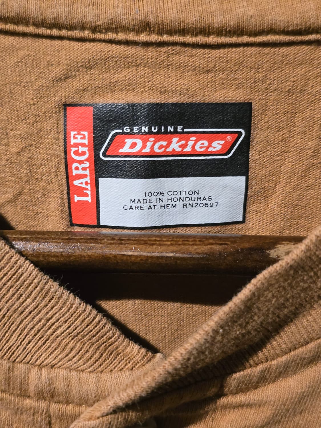 Dickies 헨리넥 코튼 반팔 티셔츠 상품이미지3