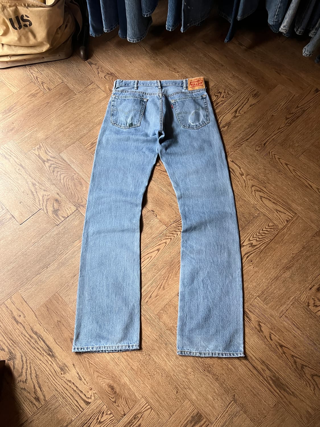 [33]리바이스 517 미디엄블루 플레어핏 데님 팬츠 상품이미지2