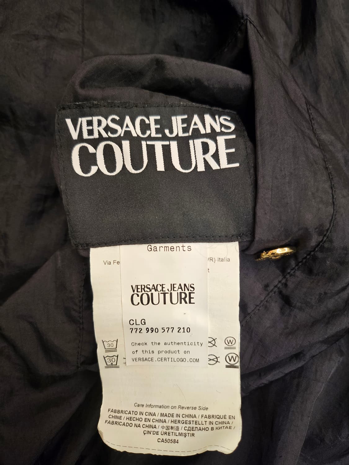 베르사체 진스 쿠튀르 VERSACE JEANS COUTURE집업자켓 L 상품이미지10