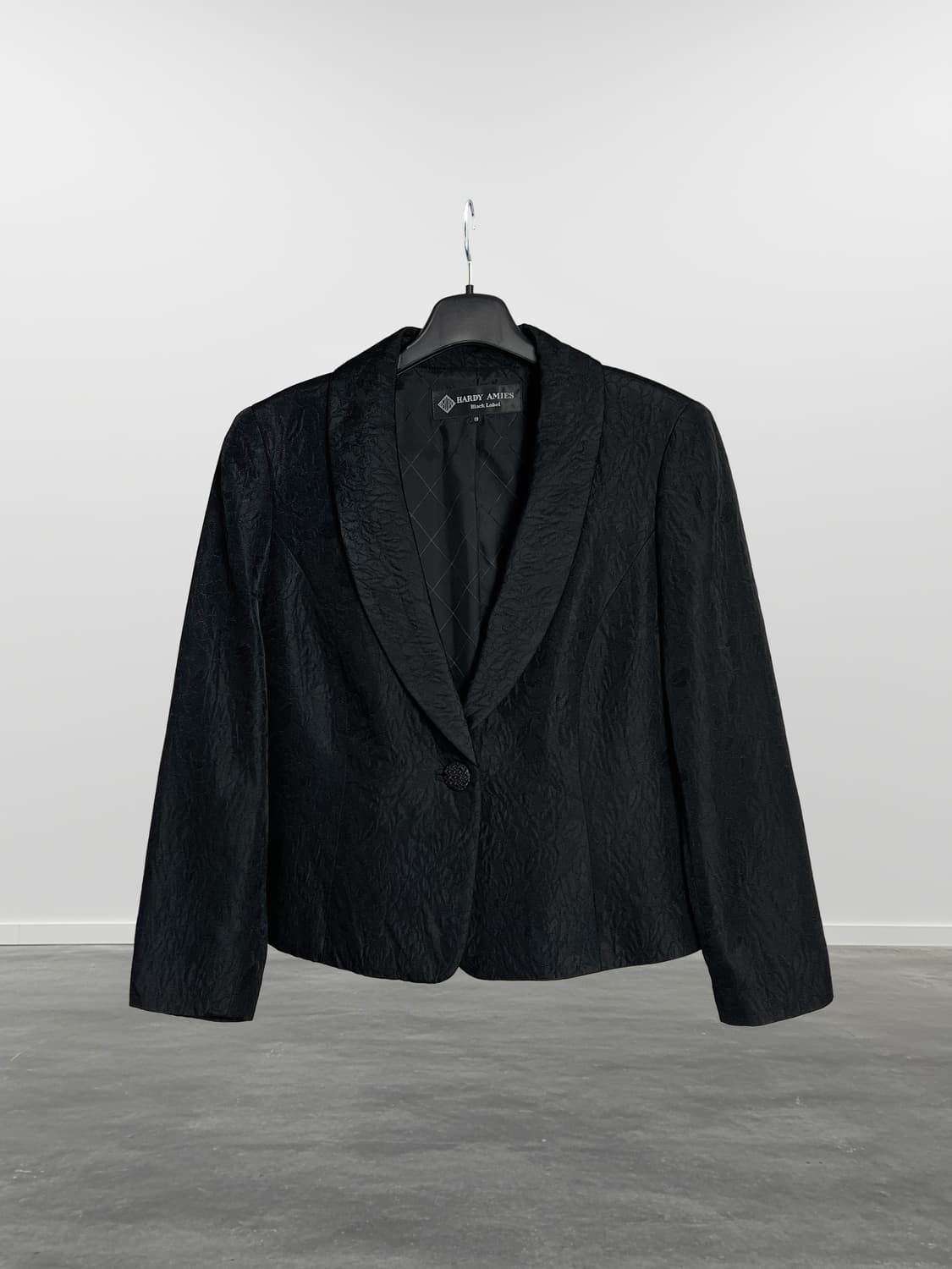 HARDY AMIES 패턴 실크 자켓 상품이미지1