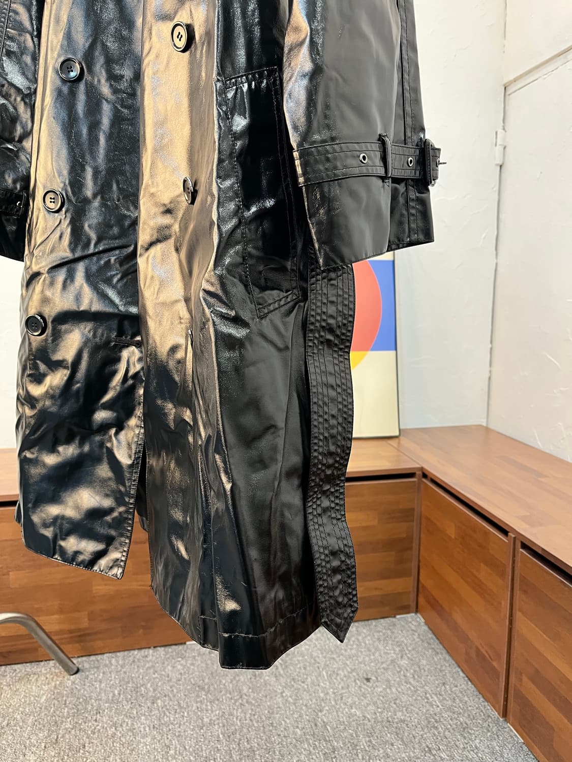 장 폴 고티에 에나멜 벨티드 트렌치 코트 상품이미지6