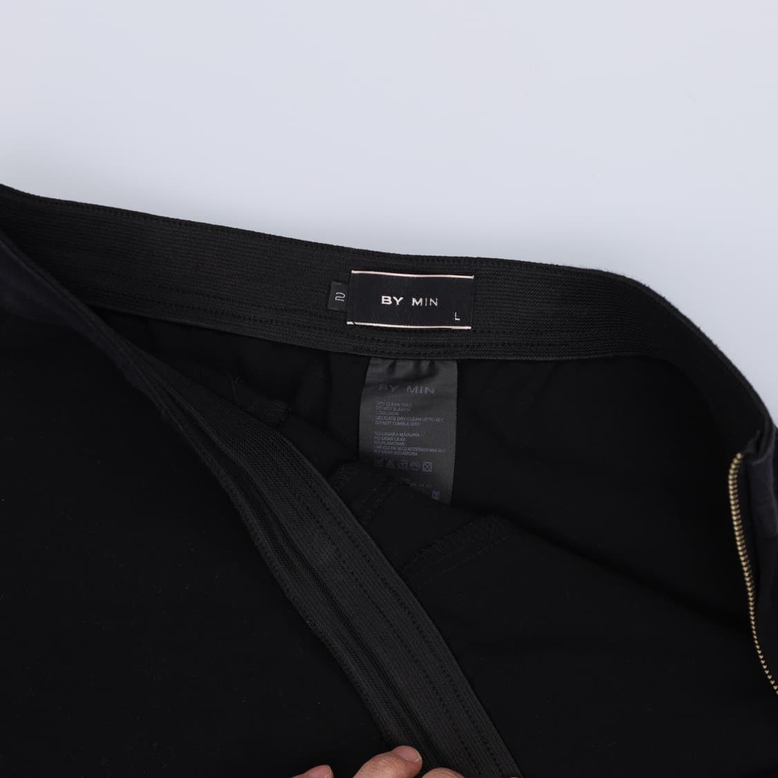 L 바이민 여성 옆지퍼 슬랙스 0122H2 상품이미지4