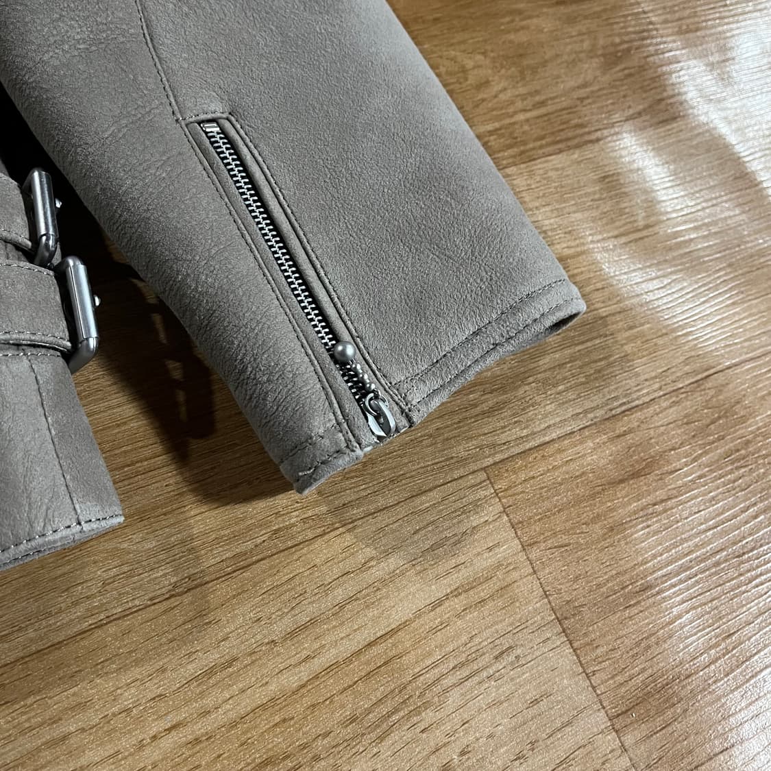 [100] 올세인츠 시어링 무스탕 자켓 상품이미지4