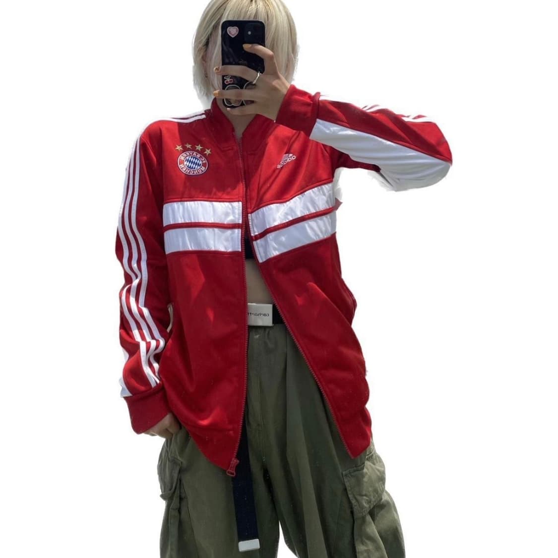 아디다스 블록코어 ) 바이에른 뮌헨 빈티지 스포티 Y2 상품이미지1