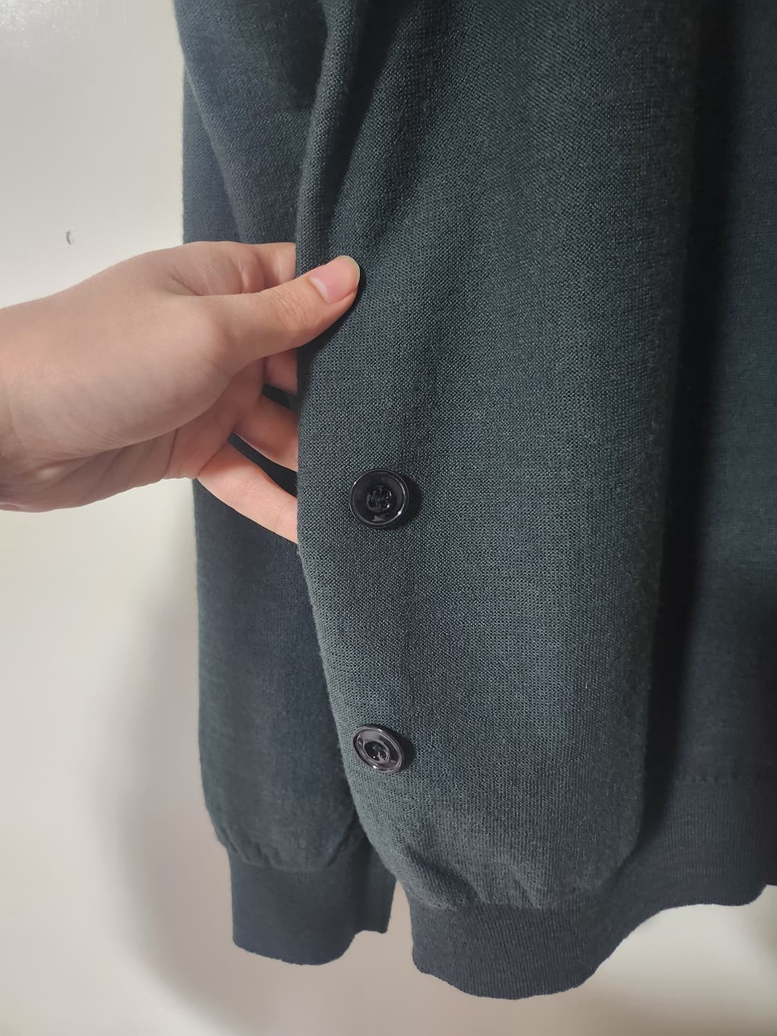 [M] 르메르 25SS 릴렉스드 트위스티드 가디건 - 카본 상품이미지6
