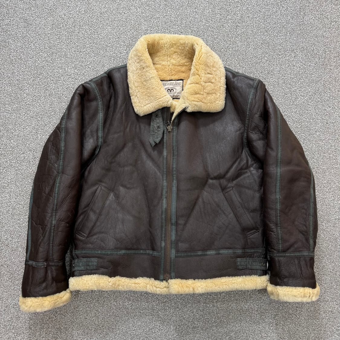 빈티지 양가죽 무스탕  상품이미지1