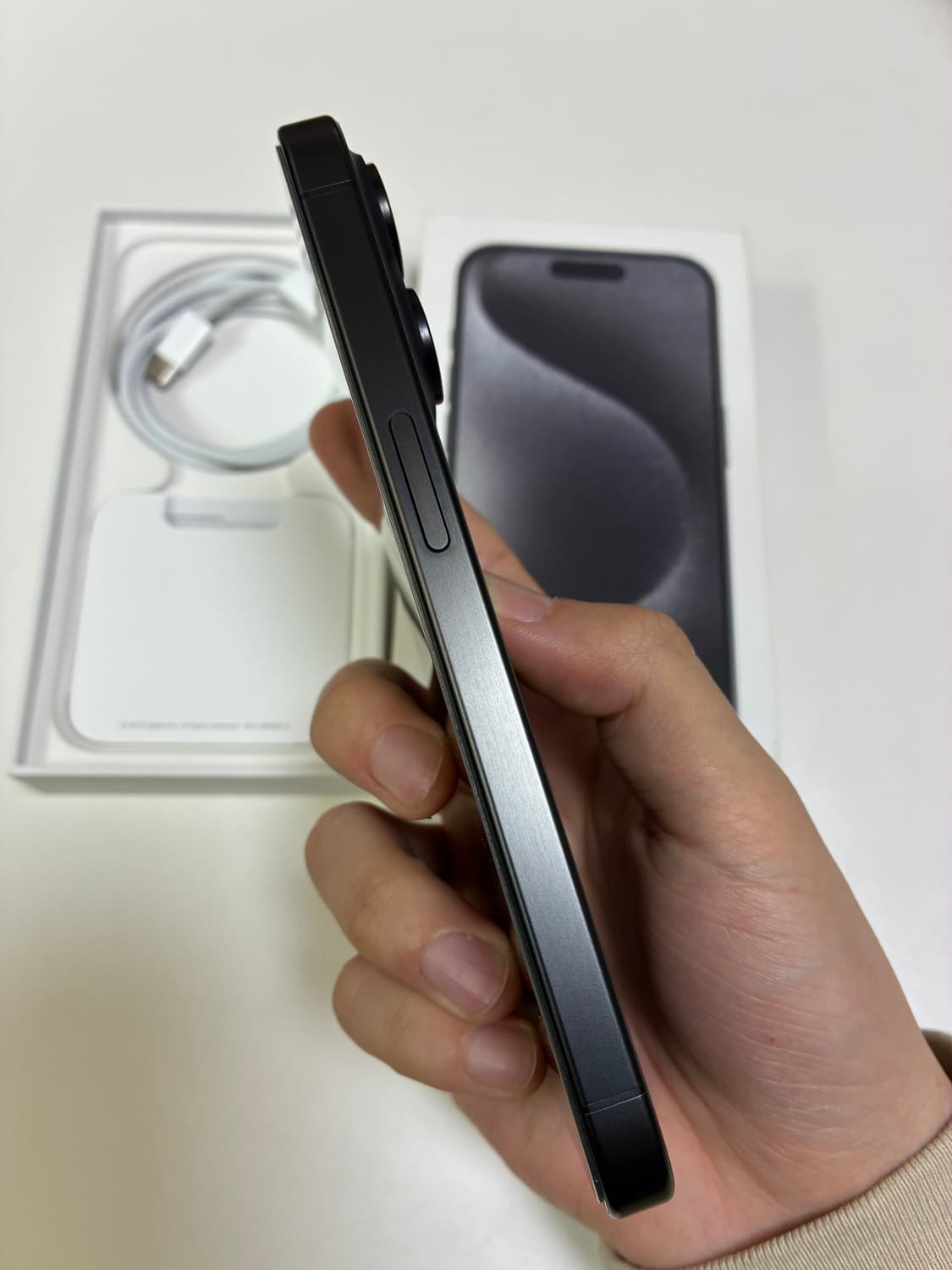 아이폰 15프로 512기가 리퍼폰 배터리100 상품이미지4