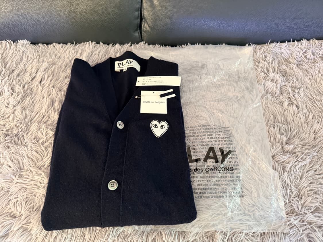 꼼데가르송 하트 가디건 XXL 상품이미지8
