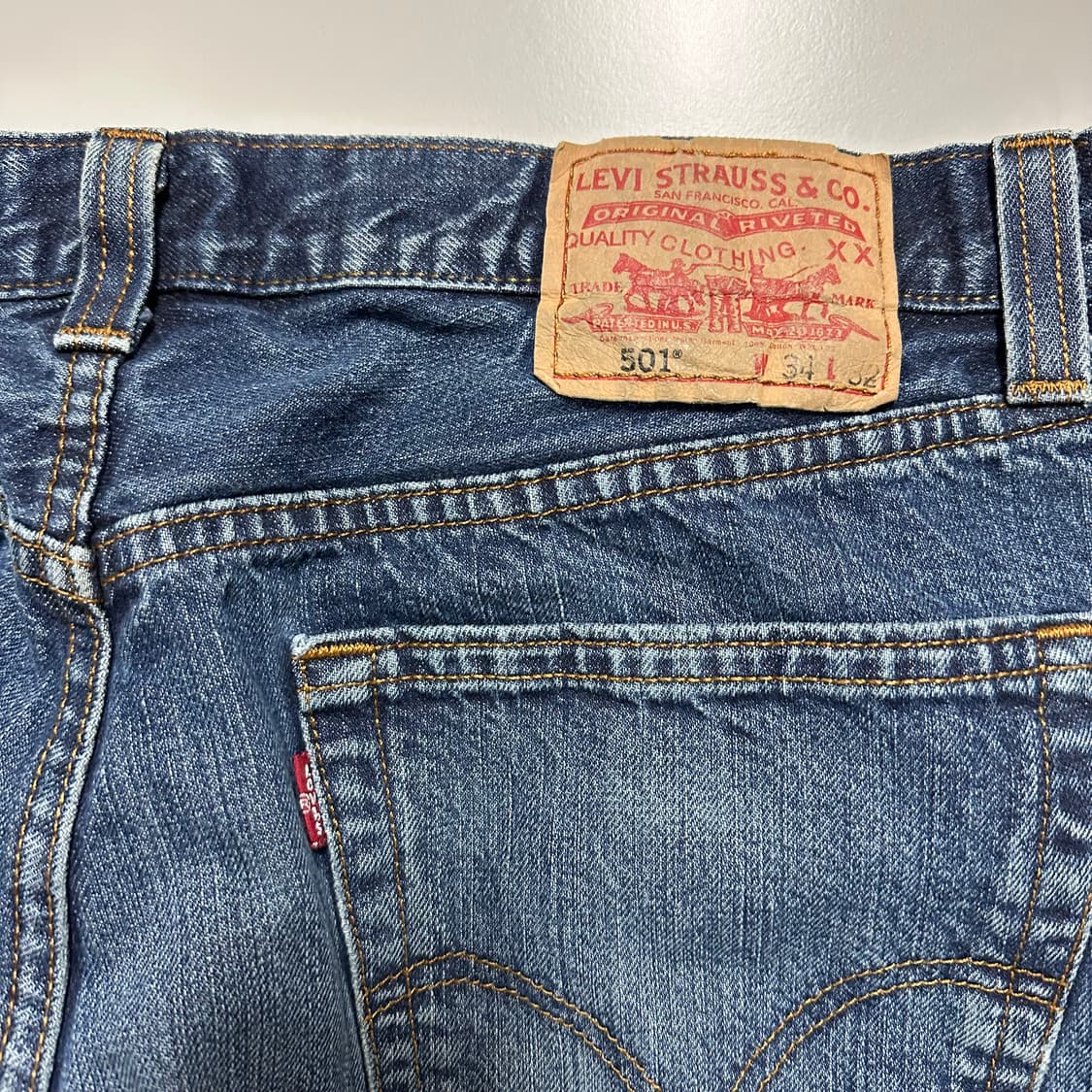 리바이스501 W34 L32 상품이미지4