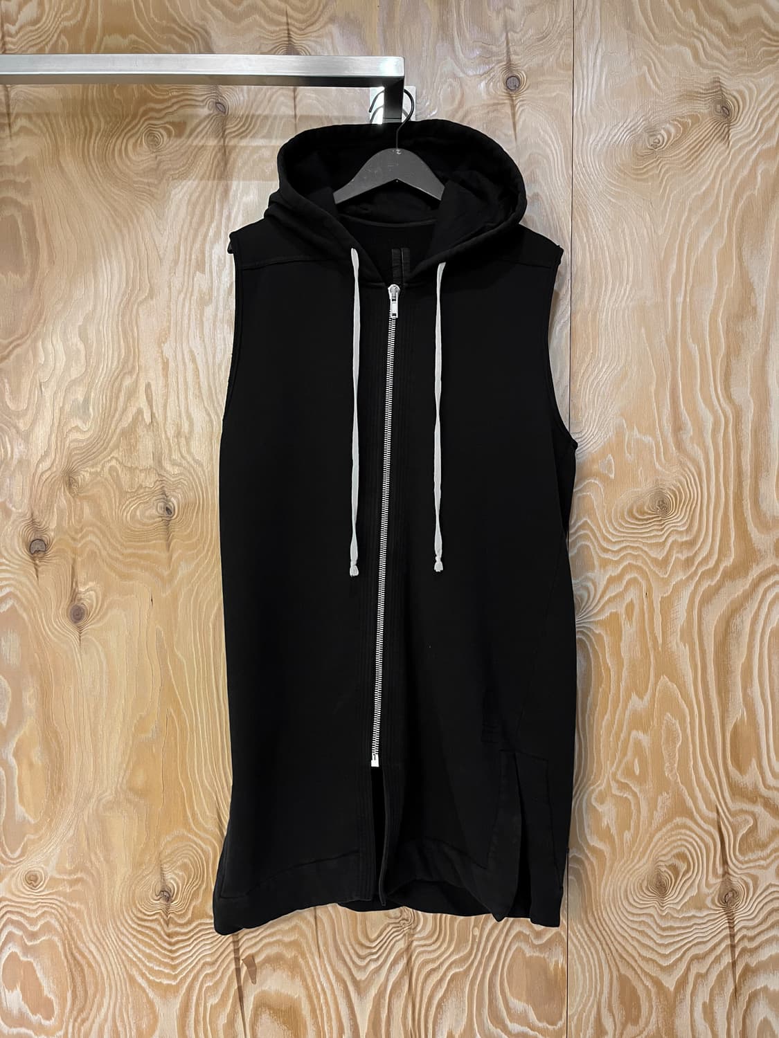 릭오웬스 다크쉐도우 슬리브리스 후디 상품이미지1