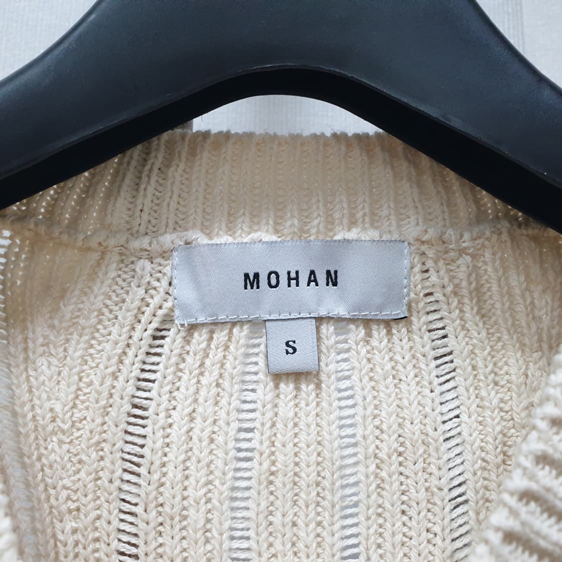 모한 MOHAN 반팔 여름니트 S 상품이미지3